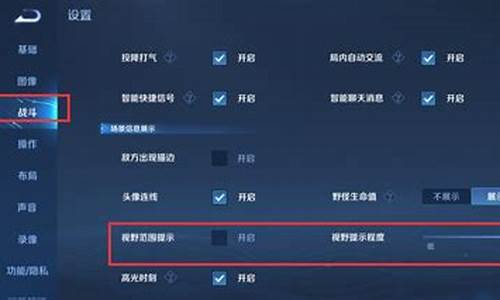 王者荣耀怎样调视野_王者荣耀怎么调视野范围